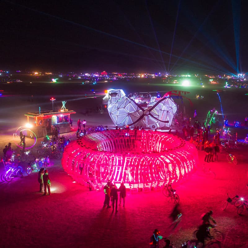 the journey illuminated at burning man