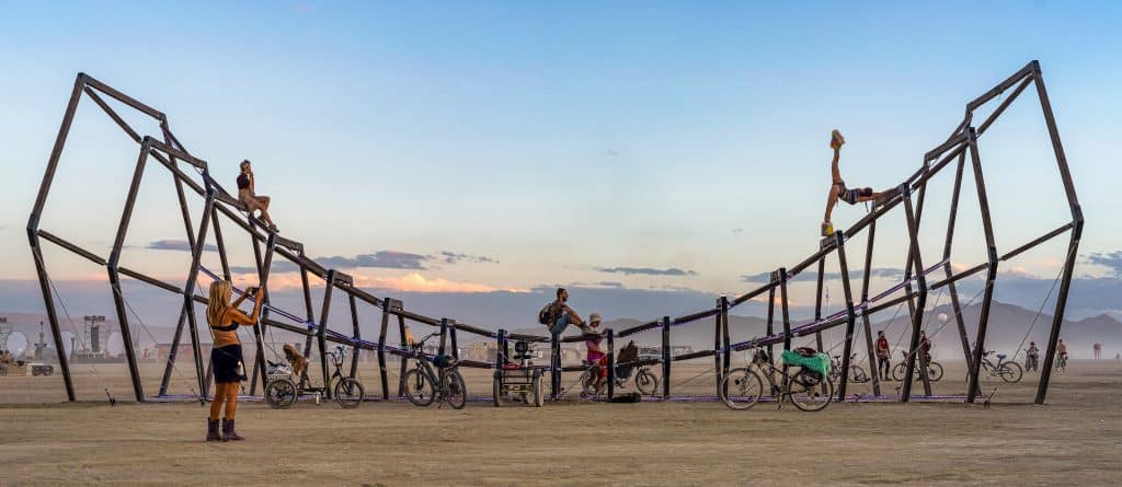 Re:Emergence at burning man during the day